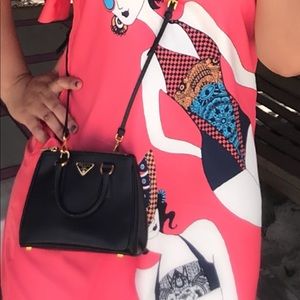 Prada Saffiano Lux mini